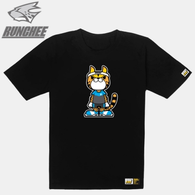 [돌돌] RUNCH-T-05 런닝 치타 런치 캐릭터 티셔츠