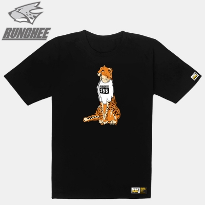 [돌돌] RUNCH-T-14 런닝 치타 런치 캐릭터 티셔츠