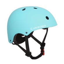Log Pastel Blue FX-001 Helmet