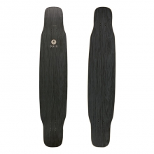 Quinboards Dancing Green 46″ Black Longboard Deck (퀸보드 블랙 46인치 롱보드 데크)