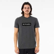 Rip Curl CTERC9 Icon Vaporcool Tee - Dark Grey (립컬 아이콘 베이퍼 쿨 티셔츠)
