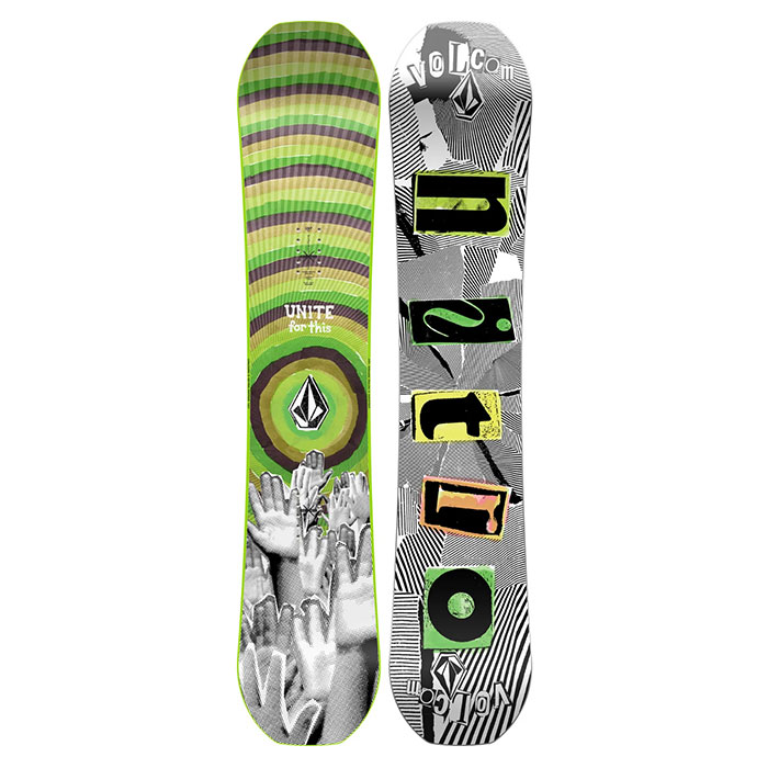 2223 Nitro Kids Ripper x Volcom Snowboard - 116 121 126 (나이트로 리퍼 키즈 X 볼컴 스노우보드 데크)