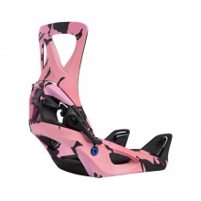 2223 Burton Womens Step On® Re:Flex Snowboard Bindings - Pink/Black (버튼 스텝온 리플렉스 여성용 스노우보드 바인딩)