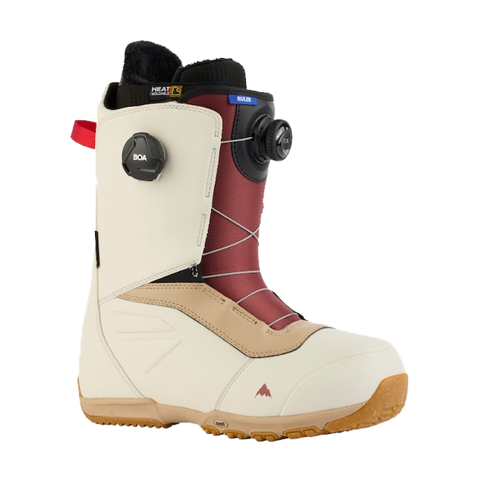 2223 Burton Mens Ruler BOA® Snowboard Boots - Stout White/Red (버튼 룰러 보아 남성용 스노우보드 부츠)