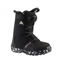 2223 Burton Kids Grom BOA® Snowboard Boots - Black (버튼 그롬 보아 아동용 스노우보드 부츠)
