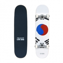 Log LC19 White/Taegeukgi 8″Skateboard Complete (로그 화이트 태극기 스케이트보드 컴플릿)