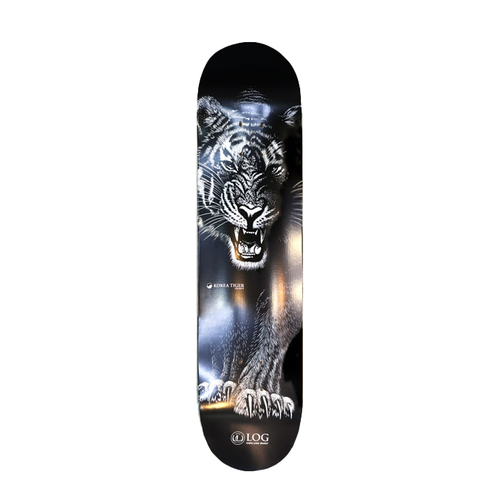Log LD31 Korea Tiger 8″Skateboard Deck (로그 코리아 타이거 스케이트보드 데크)