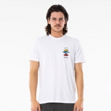 Rip Curl CTESV9 Search Icon Tee - White (립컬 서치 아이콘 티셔츠)