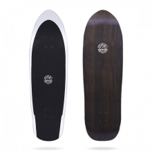 Log LSD01 Staind Black/White Logo 32″Surfskate Deck (로그 스테인드 서프스케이트 데크)