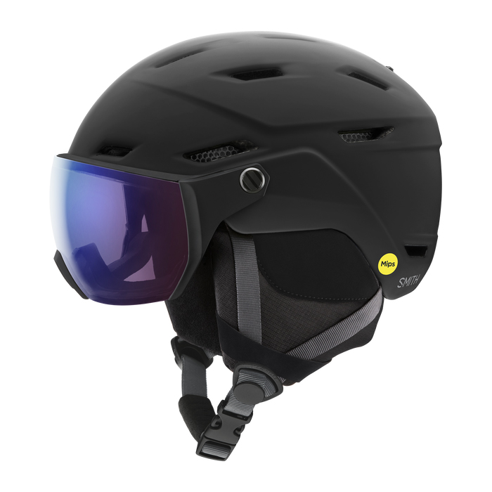 2223 Smith Survey Mips Helmet - Matte Black/Rose Flash (스미스 서베이 스노우보드 바이저 헬멧)