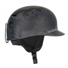 2223 Sandbox Classic 2.0 Snow Asia Fit Helmet - Black Camo Matte (샌드박스 클래식 2.0 아시안 핏 스노우보드 헬멧)