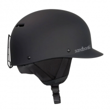 2223 Sandbox Classic 2.0 Snow Asia Fit Helmet - Black Matte (샌드박스 클래식 2.0 아시안 핏 스노우보드 헬멧)