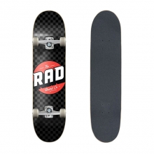 Rad Progressive Checker Black/Ash 8.0″ Skateboard Complete (래드 프로그레시브 첵커 스케이트보드 컴플릿)