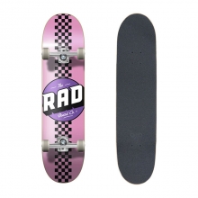 Rad Progressive Checker Stripe Pink/Black 8.0″ Skateboard Complete (래드 프로그레시브 첵커 스케이트보드 컴플릿)