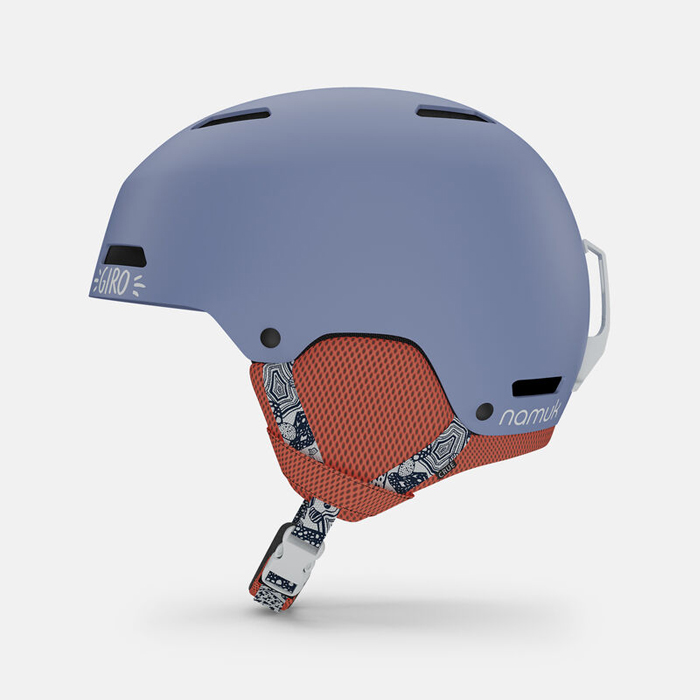 2223 Giro Youth Crue Helmet - Matte Namuk Purple Blue/Coral (지로 크루 아동용 스노우보드 헬멧)