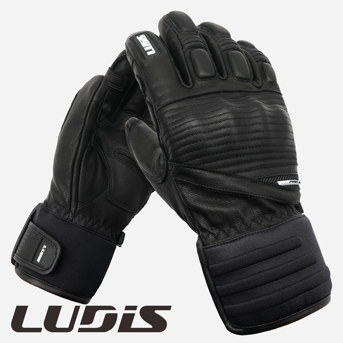 2223 Ludis Pro Grip V2 Glove - Black (루디스 프로그립 브이투 스노우보드 장갑)