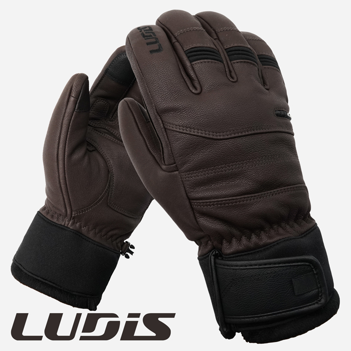 2223 Ludis Lcoat Glove - Dr.Brown (루디스 엘코트 스노우보드 장갑)