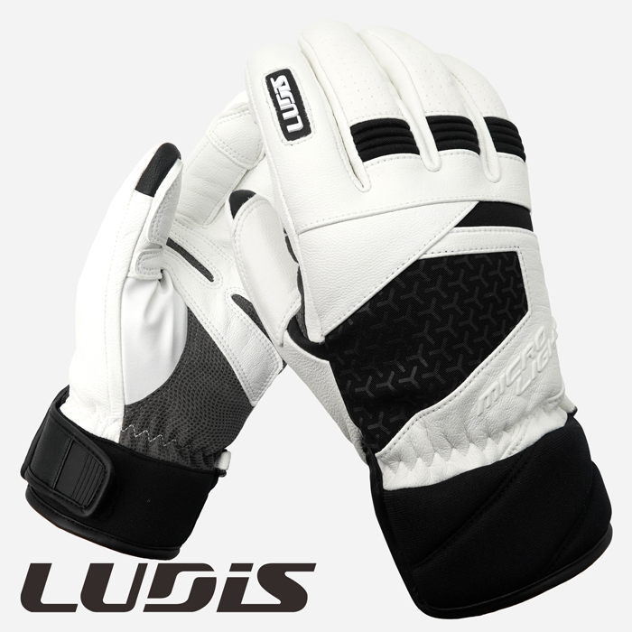 2223 Ludis Micro Light Glove - White/Black (루디스 마이크로 라이트 스노우보드 장갑)