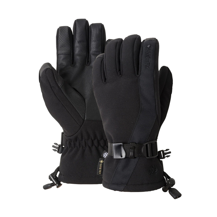 2223 686 M2WGLV303 Womens GORE-TEX Linear Glove - Black (고어텍스 리니어 여성용 스노우보드 장갑)