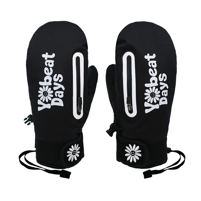 2223 Yobeat Tabor Gloves - Black (요비트 타버 스노우보드 벙어리 장갑)