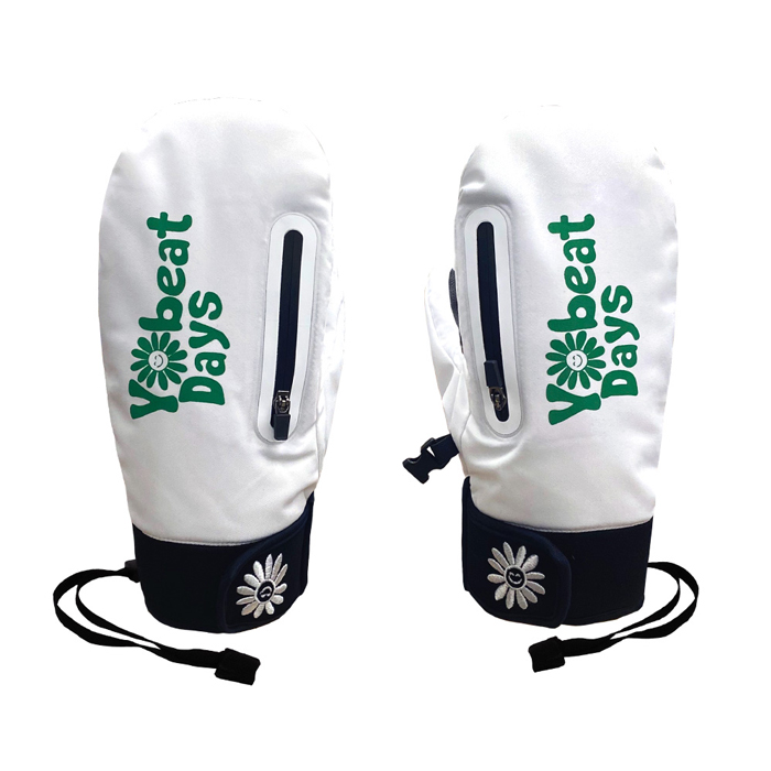 2223 Yobeat Tabor Gloves - White (요비트 타버 스노우보드 벙어리 장갑)