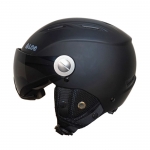 LOG x ALLOY Black Visor Helmet + Black Lens (로그 x 얼로이 스노우보드 바이저 헬멧)