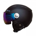 LOG x ALLOY Black Visor Helmet + Multicolor Lens (로그 x 얼로이 스노우보드 바이저 헬멧)