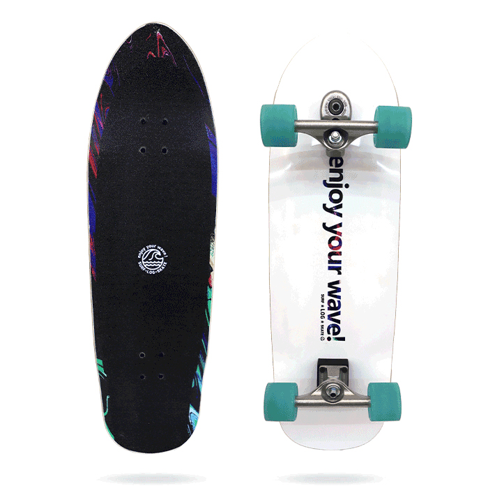 Log LSC21 White/Enjoy 32″Surfskate Complete (로그 화이트 엔조이 서프스케이트 컴플릿)