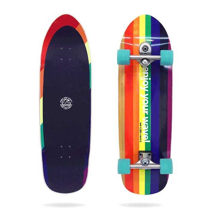Log LSC23 Rainbow 32″Surfskate Complete (로그 레인보우 서프스케이트 컴플릿)