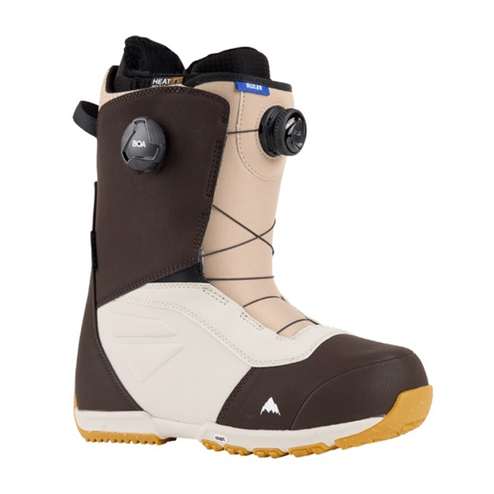 2324 Burton Mens Ruler BOA® Snowboard Boots (Wide) - Brown/Sand (버튼 룰러 보아 남성용 스노우보드 부츠)