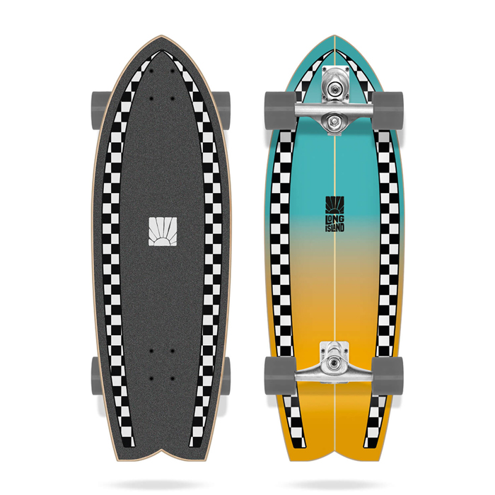 [HLC] Long Island Checker 30″x9.75″x19″ Surfskate (롱아일랜드 체커 서프스케이트 컴플릿)