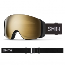 2324 Smith 4D Mag Black - Sun Black Gold Mirror (스미스 포디 맥 블랙 스노우보드 고글)