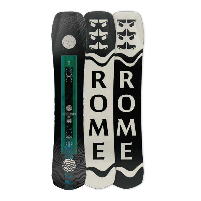 2324 ROME WOMEN'S RAVINE Snowboard - 144 147 150 153 (롬 라빈 여성용 스노우보드 데크)