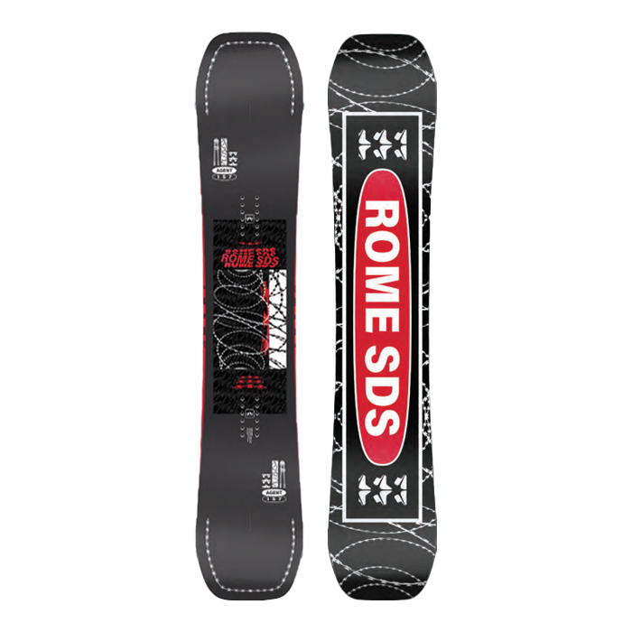 2324 ROME AGENT Snowboard - 148 151 154 157 160 161W (롬 에이전트 스노우보드 데크)