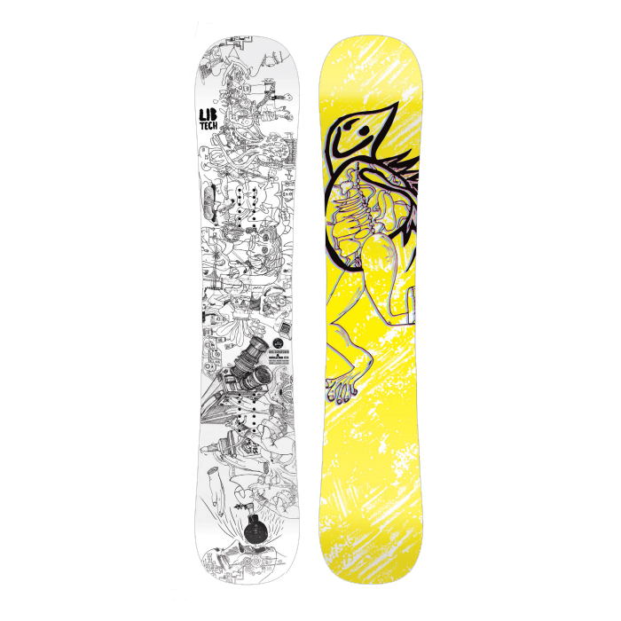 2324 LIB TECH BOX SCRATCHER Snowboard - 147 151 157 (립텍 박스 스크래쳐 스노우보드 데크)