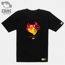 [돌돌] DMK_T-shirts_67 그래피티 아티스트 데빌몽키 DMK 사이버펑크 스타일 캐릭터 그래픽 디자인 티셔츠 반팔티