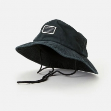 Rip Curl CHABF9 Crusher Wide Brim Hat - Black (립컬 크러셔 와이드 브림 햇 모자)