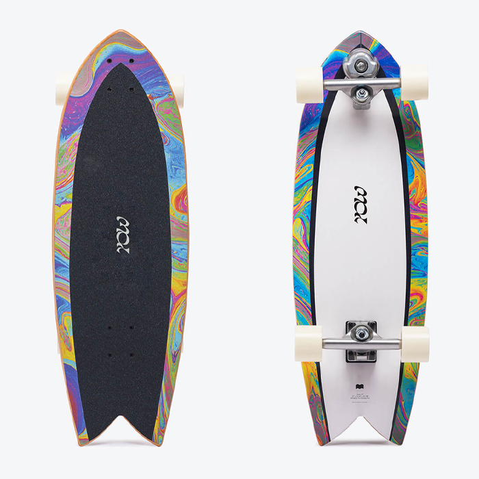 Yow CA030 Coxos 31″ Power Surfing Series Surfskate - White (요우 콕서스 파워 서핑 시리즈 서프스케이트 컴플릿)