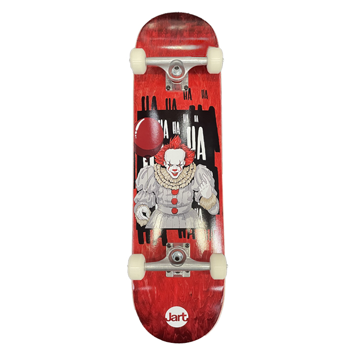 [HLC] Jart Haters Red 8.25″x31.85″ Complete - Red (자트 헤이터즈 스케이트보드 컴플릿)