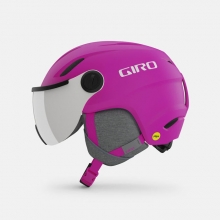2324 Giro Jr Buzz Mips Snow Helmet - Matte Bright Pink (지로 버즈 밉스 아동용 스노우보드 바이저 헬멧)