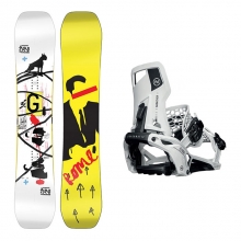 [슈퍼메틱 올라운드프리스타일 최강세트] 2223 Rome Agent 20th Anniversary LE Snowboard - 151 154 157 158W + 2324 Nidecker Supermatic Snowboard Bindings - White