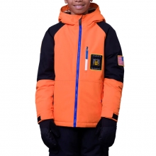 2324 686 M2W505 Boys Exploration Insulated Jacket - Nasa Orange (686 보이즈 익스플로레이션 인슐레이티드 아동용 스노우보드 자켓)